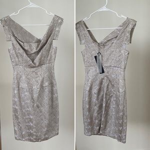 BLACK HALO Jackie Lace Dress.